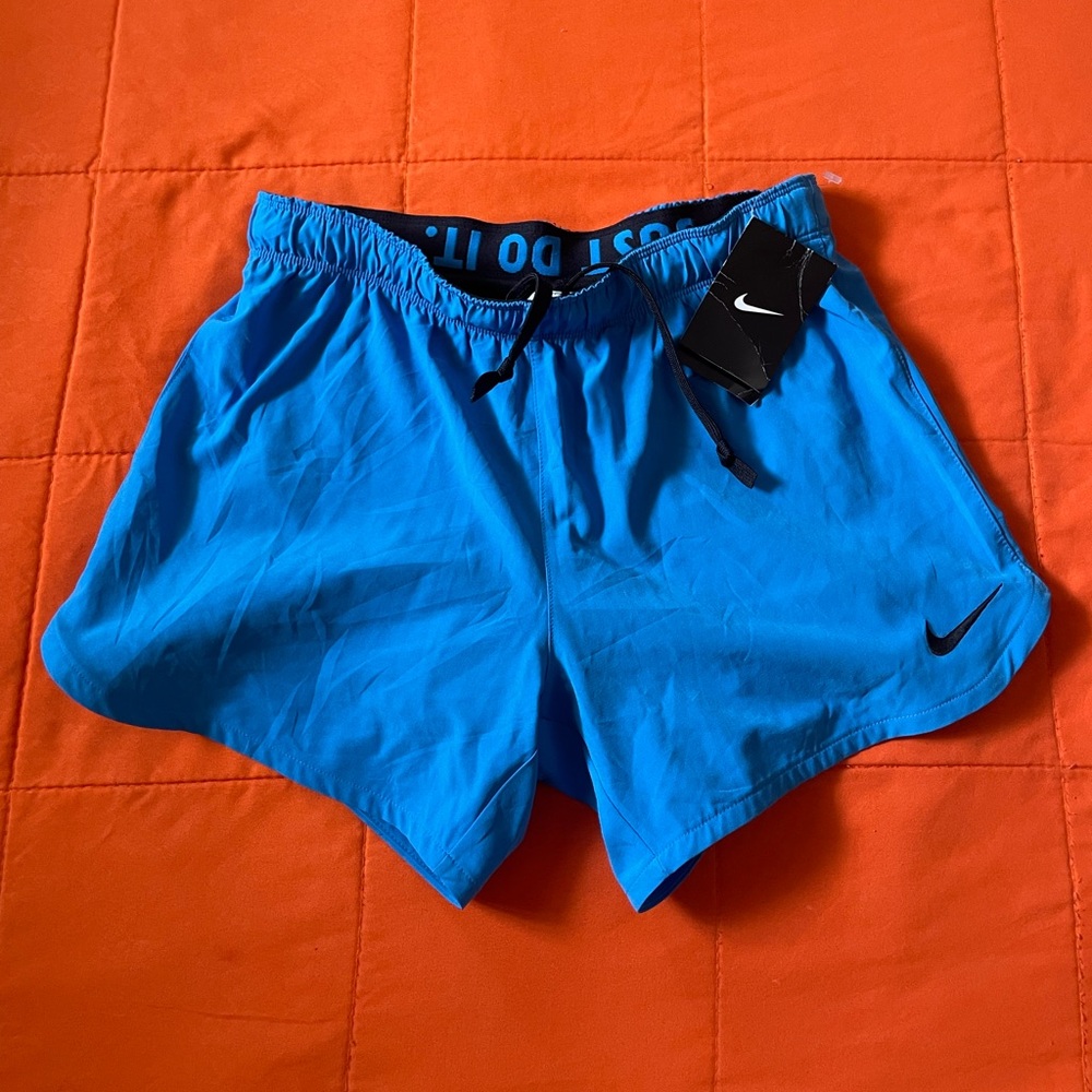 Nike Shorts Womens medium Blue Athletic Running